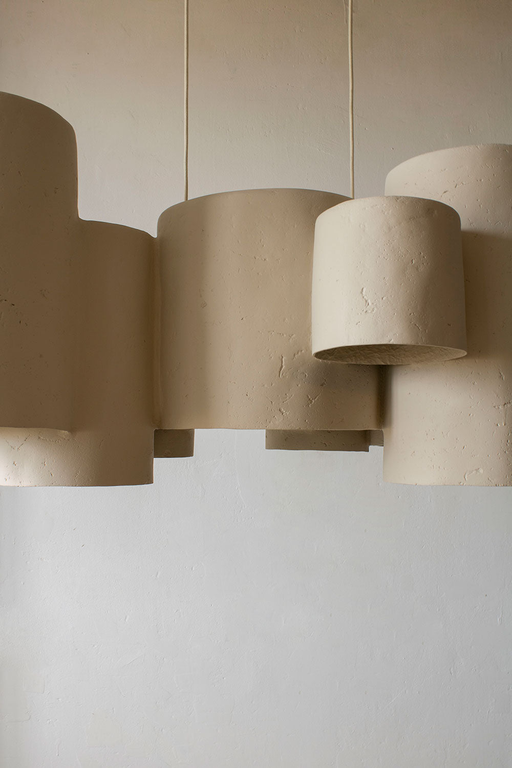 Architectonic Paper Mache Lamp Alcazar - Crea-Re Studio