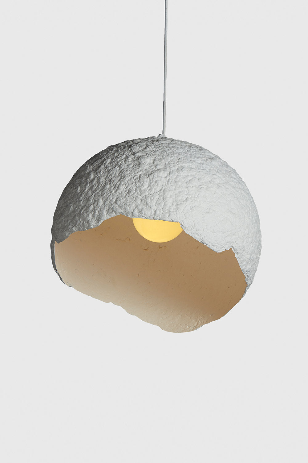 white paper lamp globe