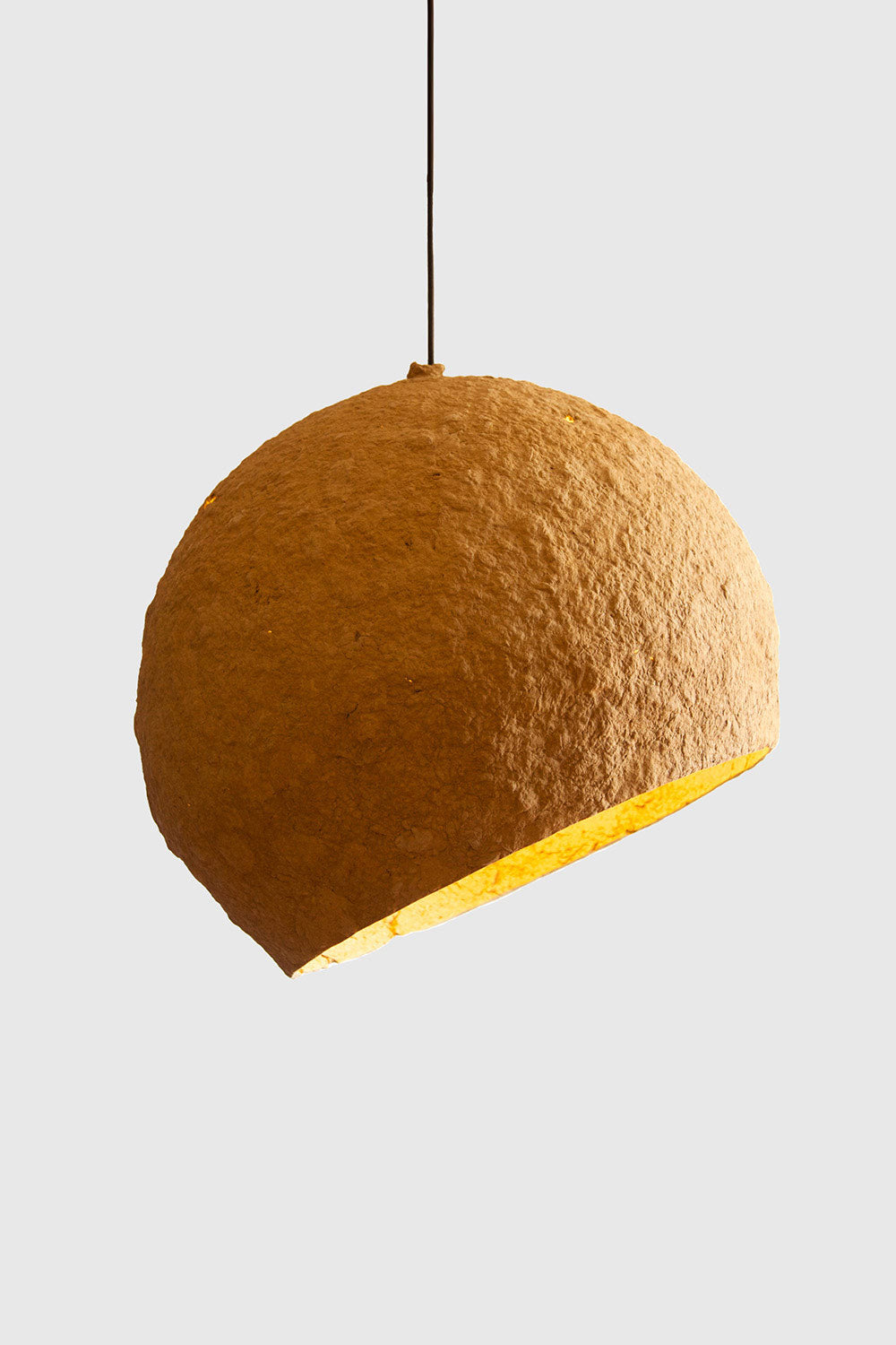 golden paper mache lamp jupiter