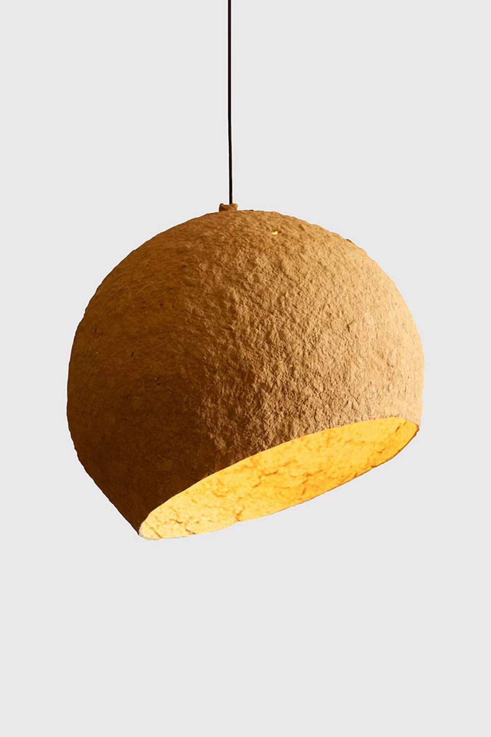 golden paper mache lamp jupiter