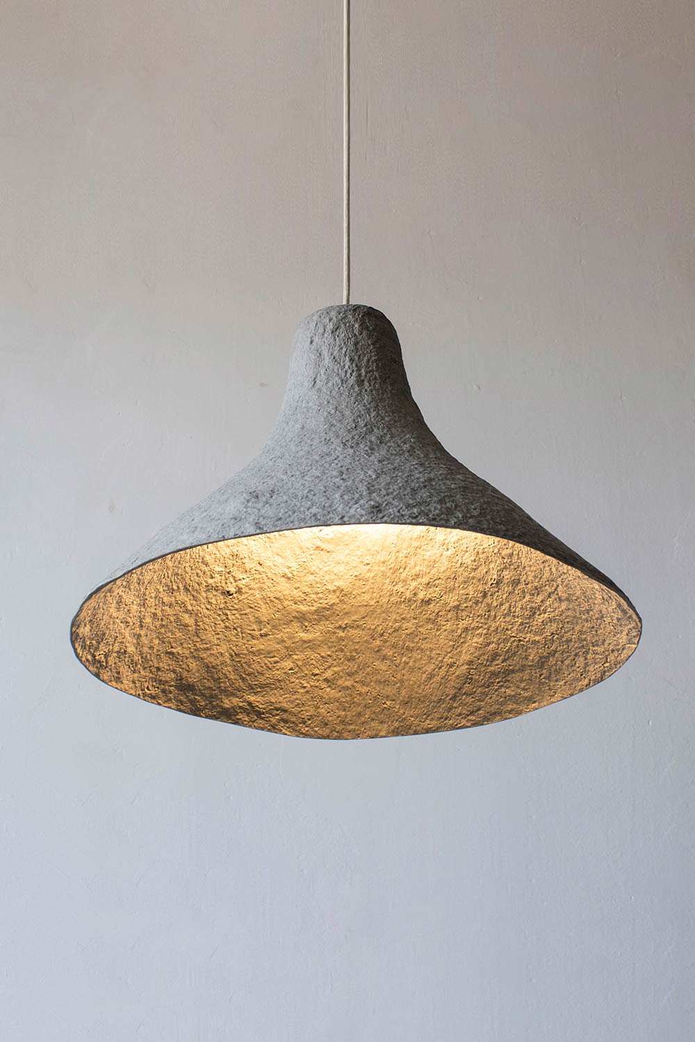 Paper Mache Lamp Shade Rumcajs - Crea-Re Studio