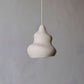 Afrodita – lámpara colgante escultural de papel maché