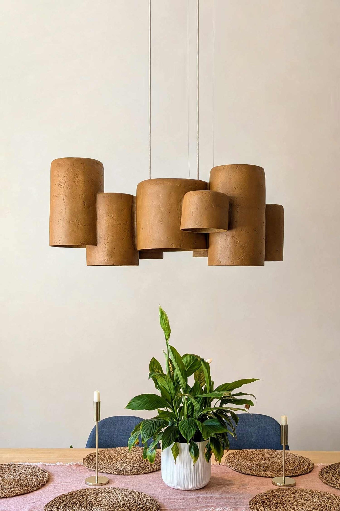 Lámpara arquitectónica de papel maché Alcazar