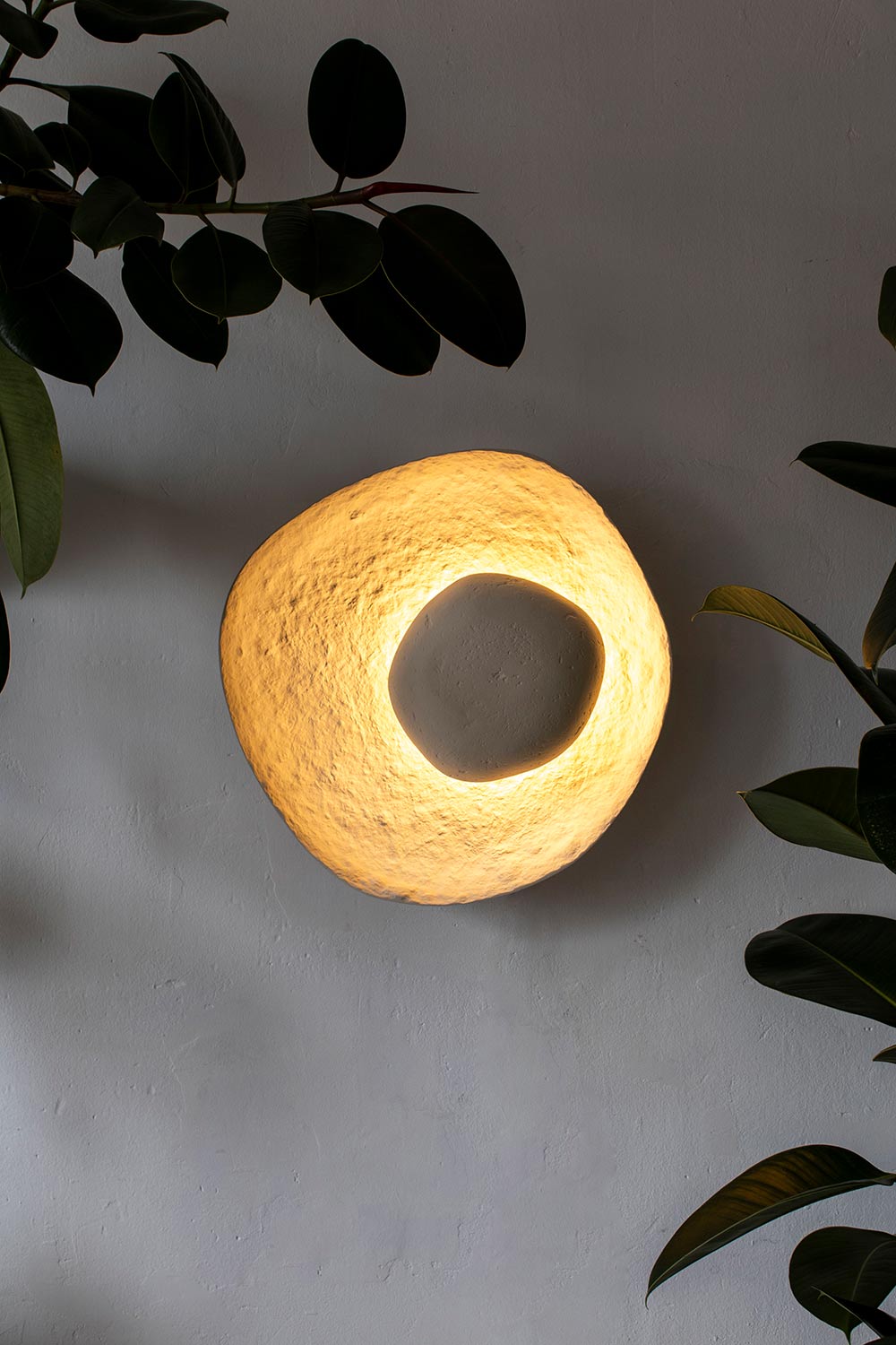 Moon – lámpara escultórica decorativa