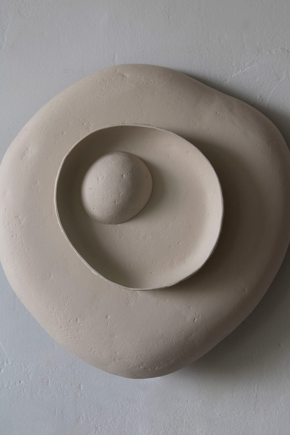 Decorative white wall light