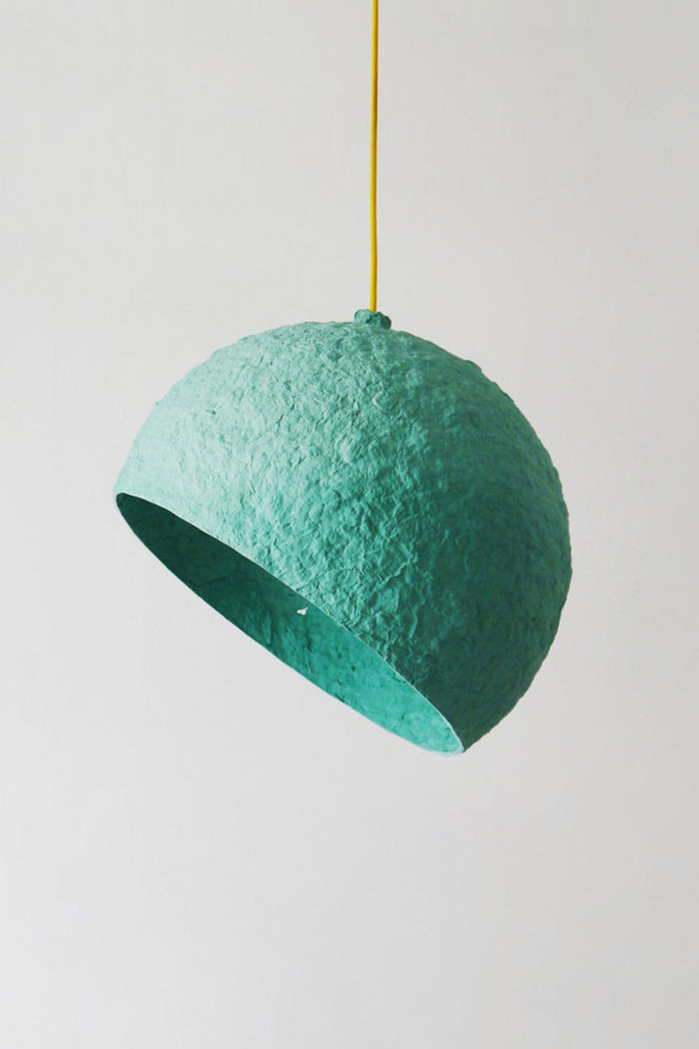 turquoise hanging lamp globe 