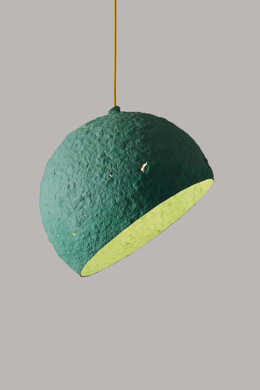 turquoise hanging lamp globe 