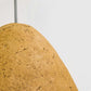 detail of the texture of yellow hanging light morphe