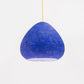 ultramarine blue light fixture morphe made of paper pulp