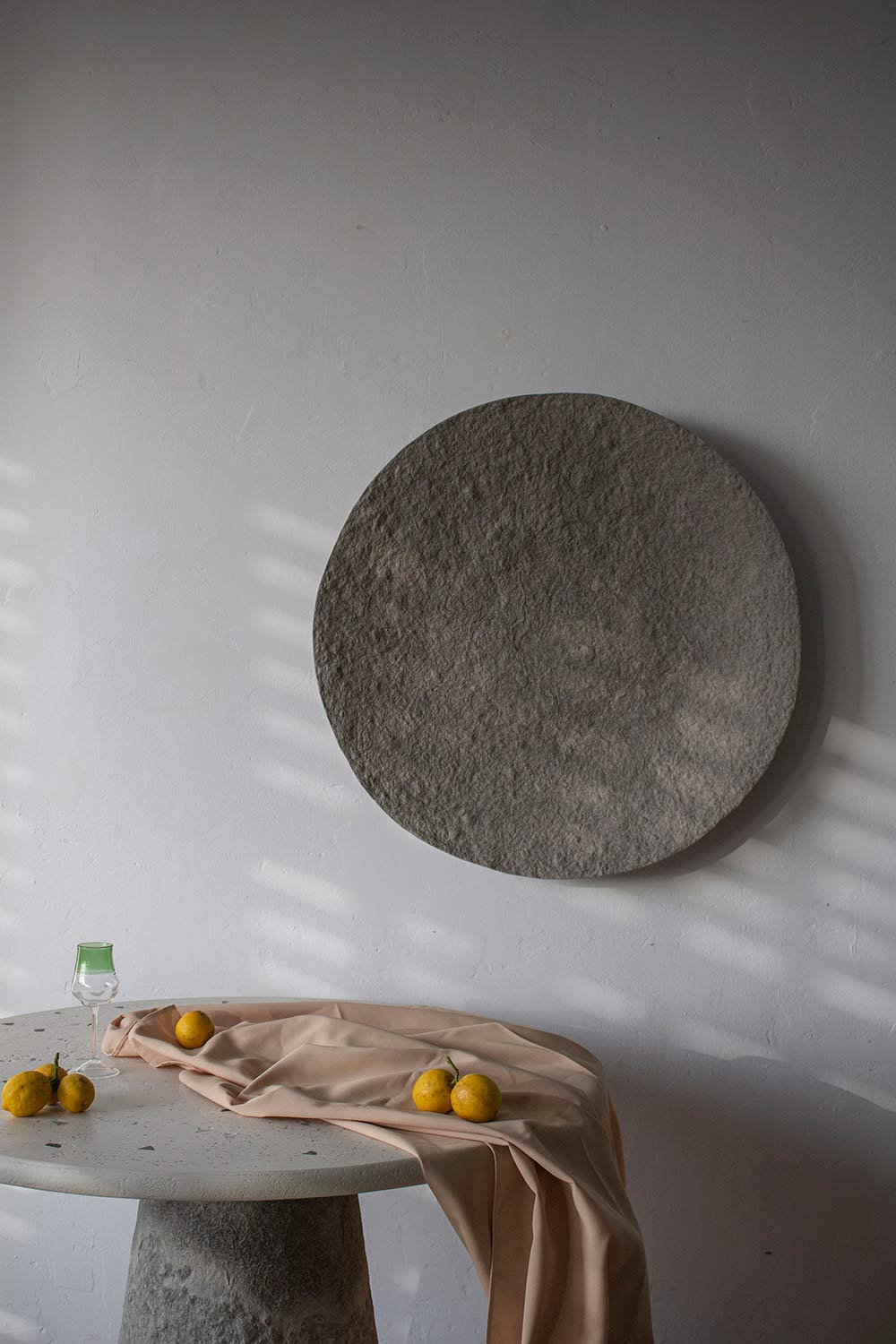 Paper Mache Decorative Plate For Wall