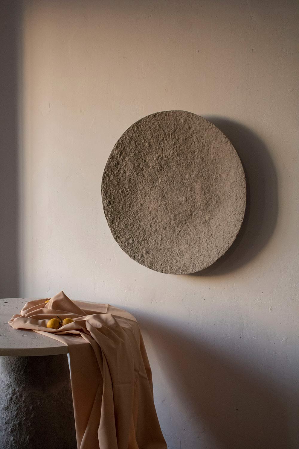 Paper Mache Decorative Plate For Wall