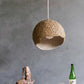 paper mache light shade in the kitchen