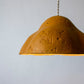 Paper Mache Pendant Light Marigold