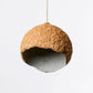 paper mache planet light in brown