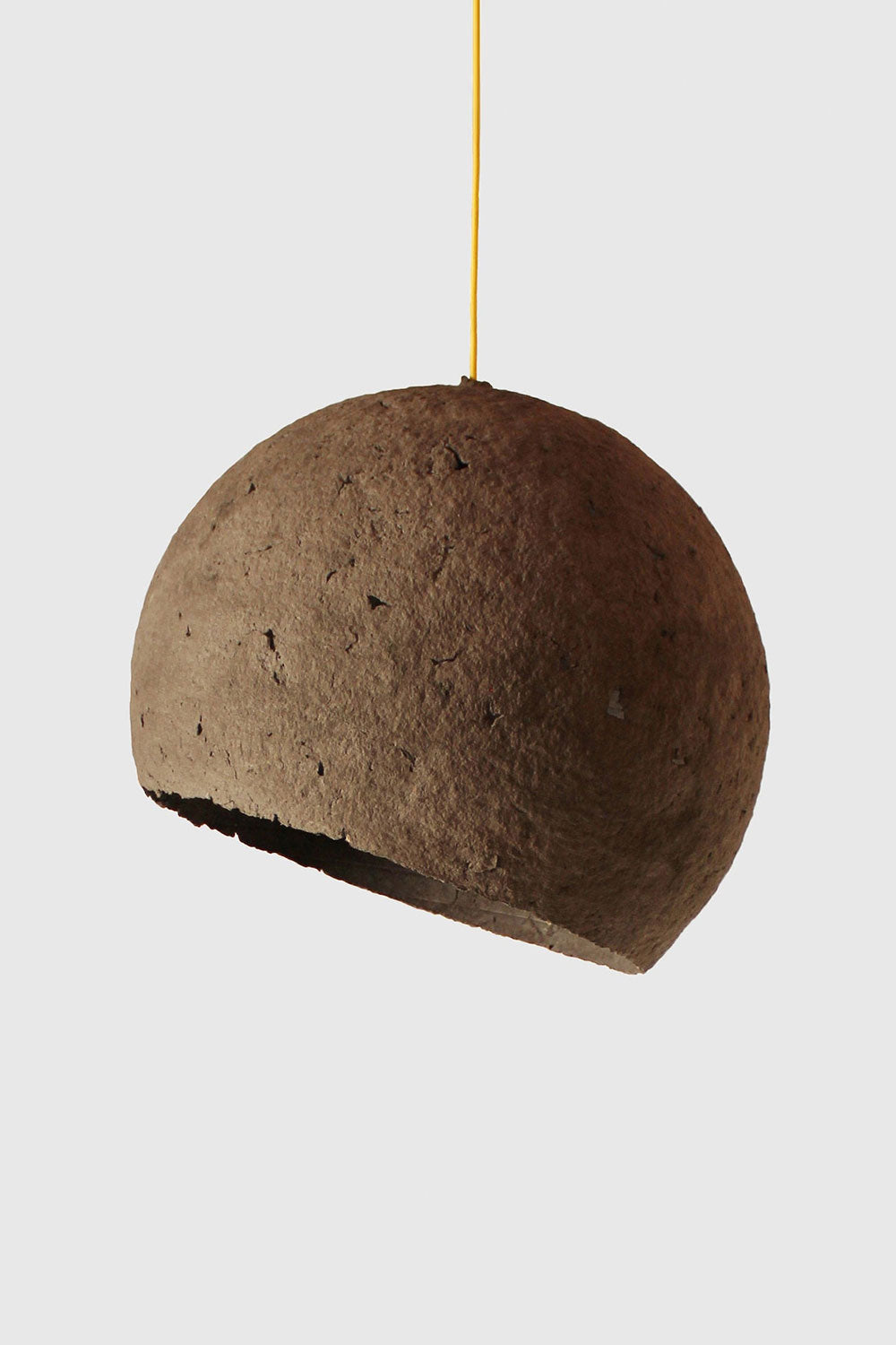 brown paper pulp lamp luna