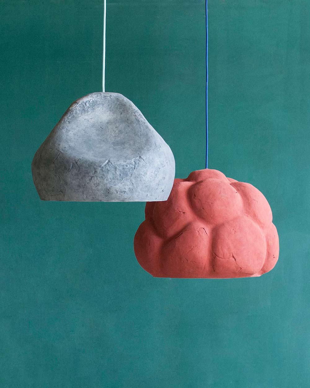 paper mache pendant lamps sensi