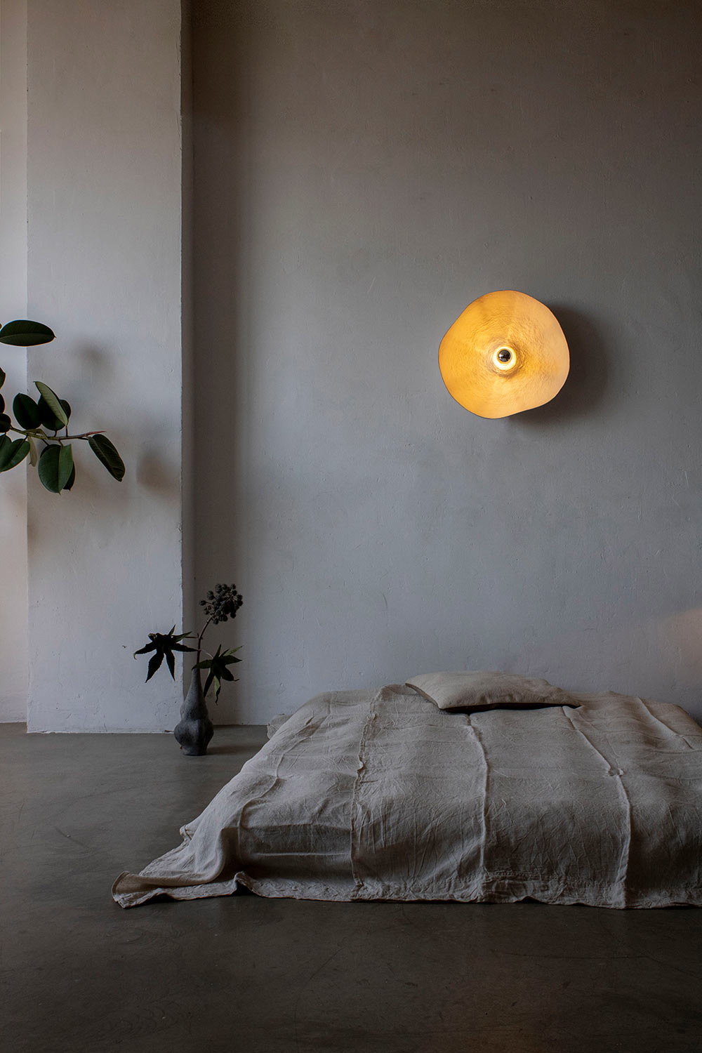 Wall lamp for bedroom Solar Circle