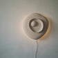 Lámpara de pared decorativa blanca