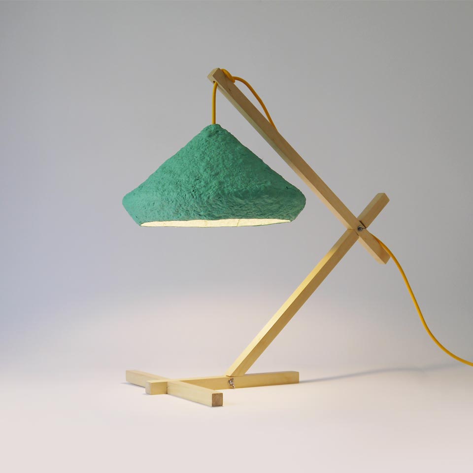 table lamp mizuko green