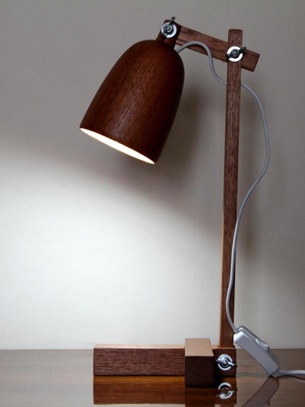 Table Lamp Made From Cedar Crea Re, Eco Friendly Lamp Shades Uk