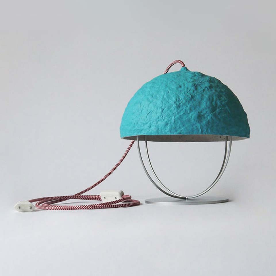 table lamp bellota turquoise