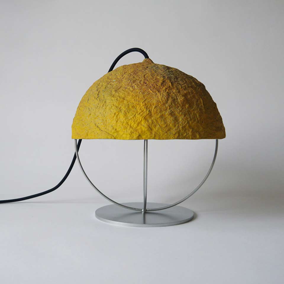 table lamp bellota yellow